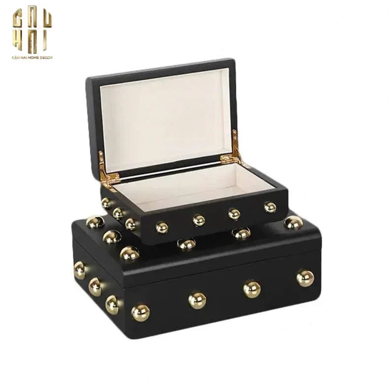 HOME COUTURE - SET 2 RƯƠNG JEWELRY GOTHIC BLACKHORN CHEST FW25
