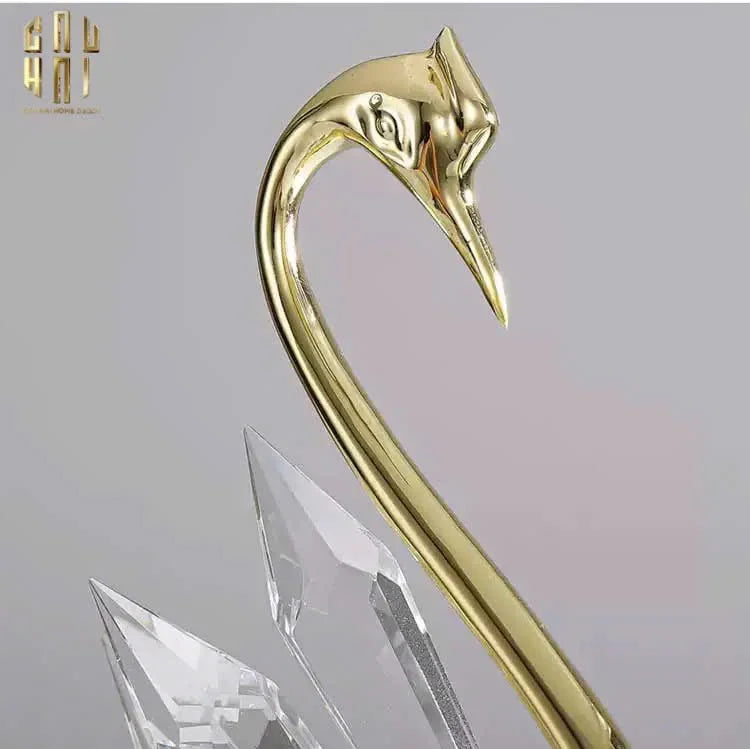 HOME COUTURE - SET 2 TƯỢNG ĐÀ ĐIỂU PHA LÊ - LES CRISTAUX OSTRICH