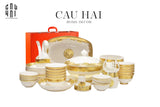 HOME COUTURE - SET CHÉN DĨA DYNASTY LUXURY 62PCS-CẬU HAI HOME DECOR