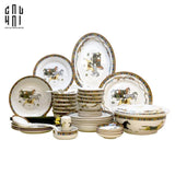 HOME COUTURE - SET CHÉN DĨA LEGACY PREMIUM 56PCS SS25-CẬU HAI HOME DECOR