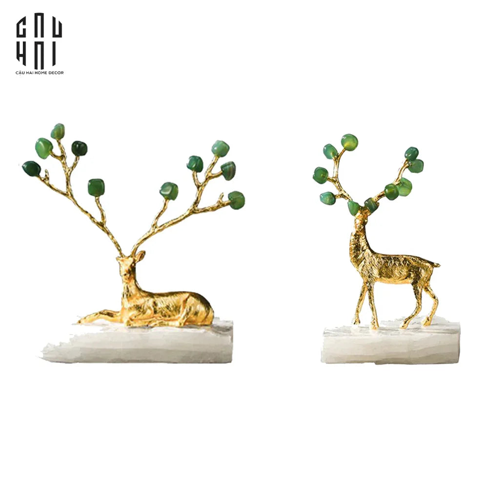 HOME COUTURE - SET TƯỢNG HƯƠU ĐỒNG JUPITER ELKS SS25