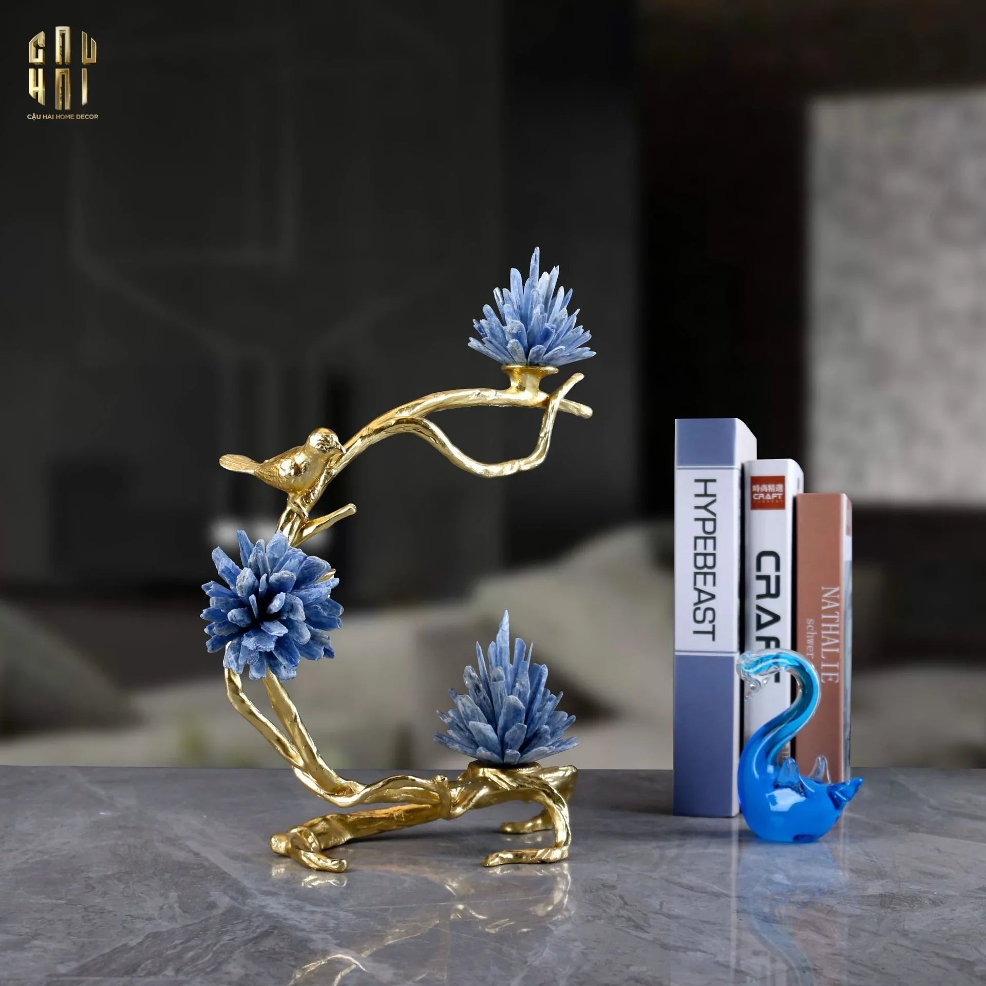 HOME COUTURE - TƯỢNG ĐỒNG ĐÁ QUÝ - "LE JARDIN DU ROI" SS25-CẬU HAI HOME DECOR