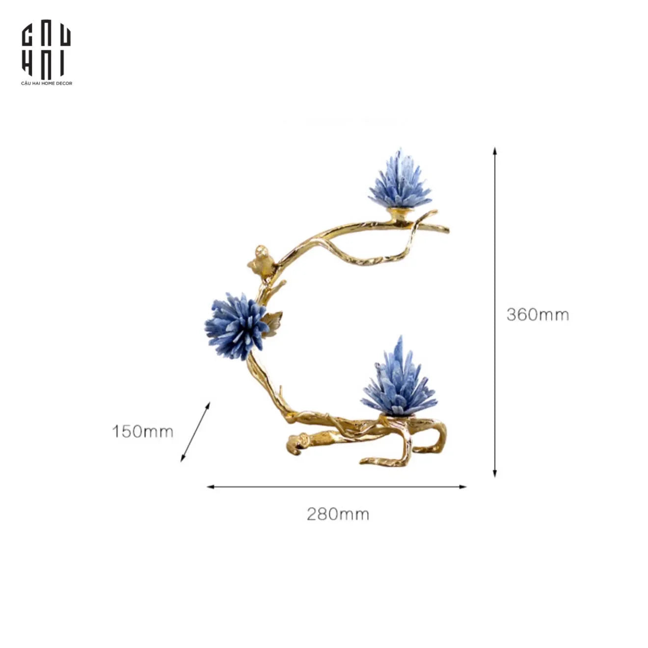 HOME COUTURE - TƯỢNG ĐỒNG ĐÁ QUÝ - "LE JARDIN DU ROI" SS25