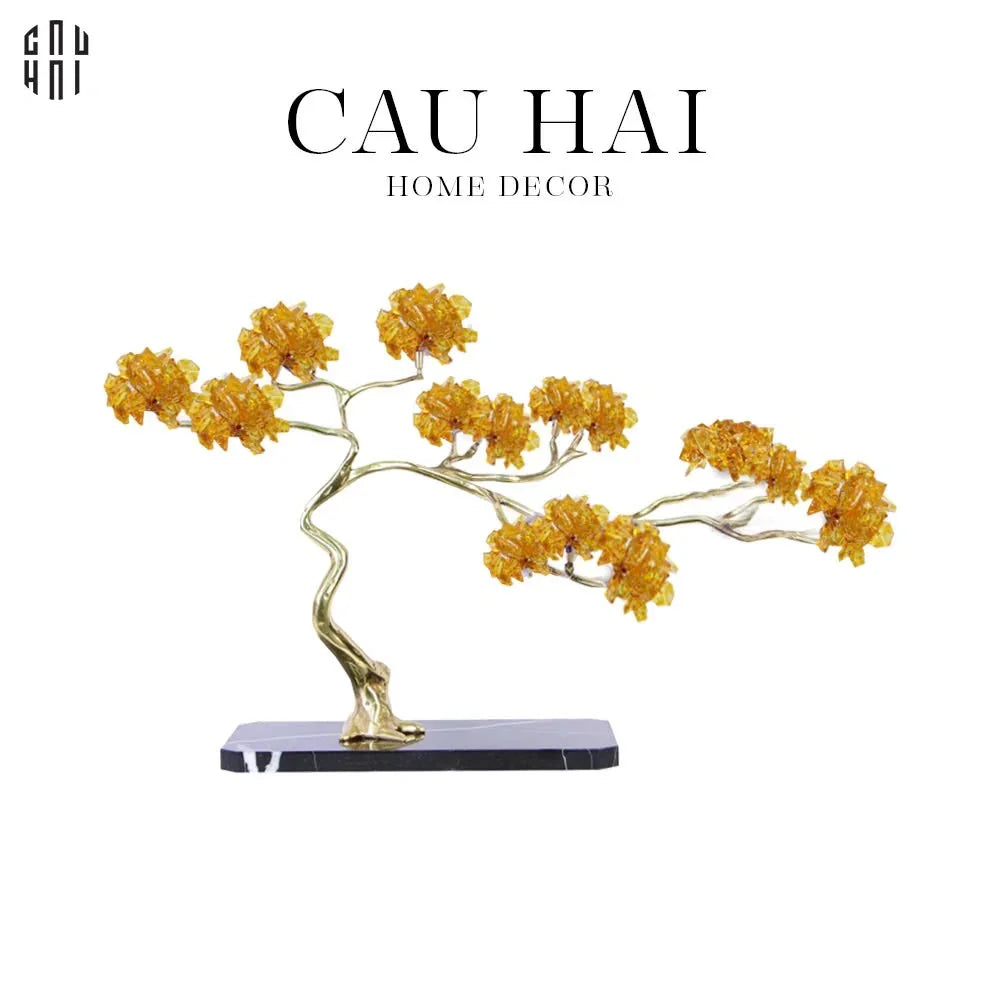 HOME COUTURE - TƯỢNG ĐỒNG ĐÁ QUÝ TREE OF ETERNAL SS25