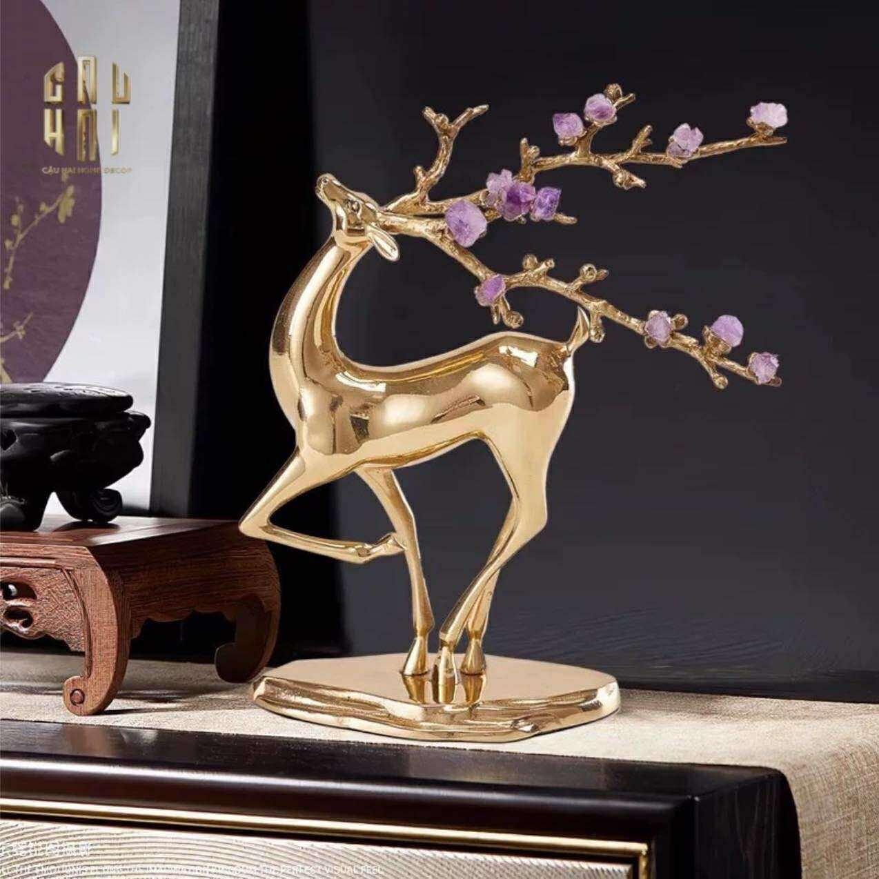 HOME COUTURE - TƯỢNG HƯƠU ĐỒNG - CELESTIAL GUARDIAN ELK FW25