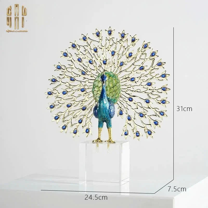 HOME COUTURE - TƯỢNG KHỔNG TƯỚC ĐÁ SAPPHIRE - LE PAON IMPÉRIAL FW25