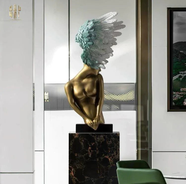 HOME COUTURE - TƯỢNG THIÊN THẦN SERAPHIC SILENCE ANGEL H86