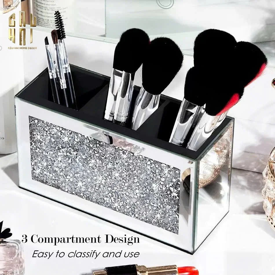HỘP ĐỰNG 3 NGĂN CRYSTAL MIRROR
