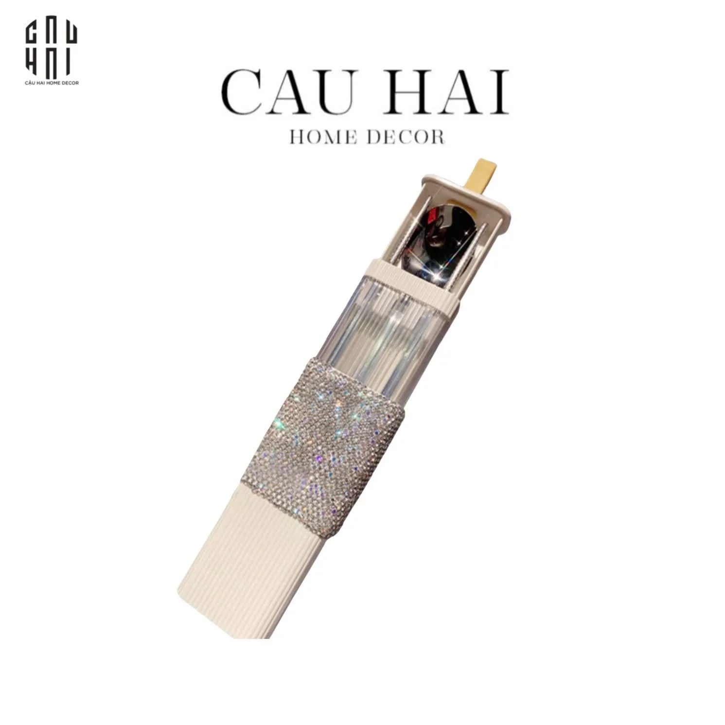 HỘP ĐỰNG DAO MUỖNG DIAMOND BLING BLING