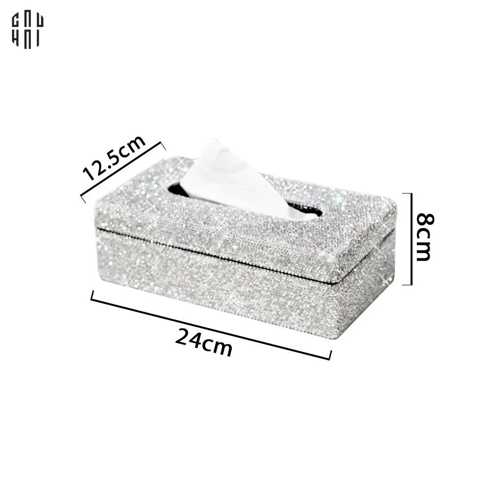 HỘP KHĂN GIẤY BLING BLING - MILEY-CẬU HAI HOME DECOR