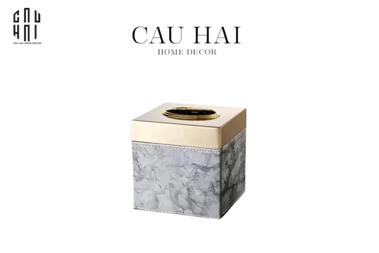 HỘP KHĂN GIẤY DA HERMAN SIZE 13