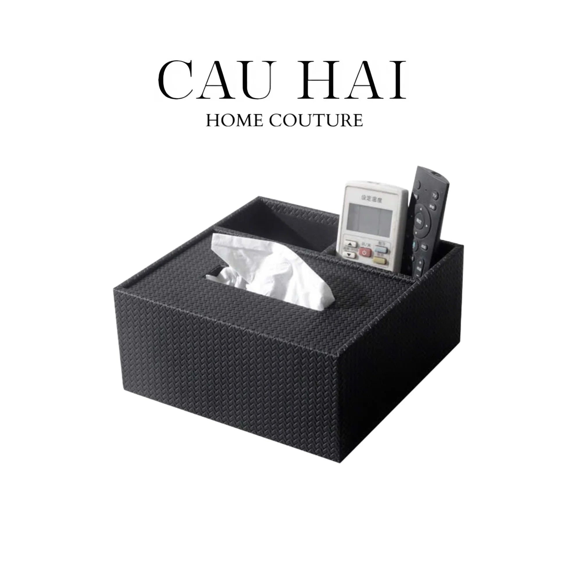 HỘP KHĂN GIẤY ĐA NĂNG RAVEN BLACK