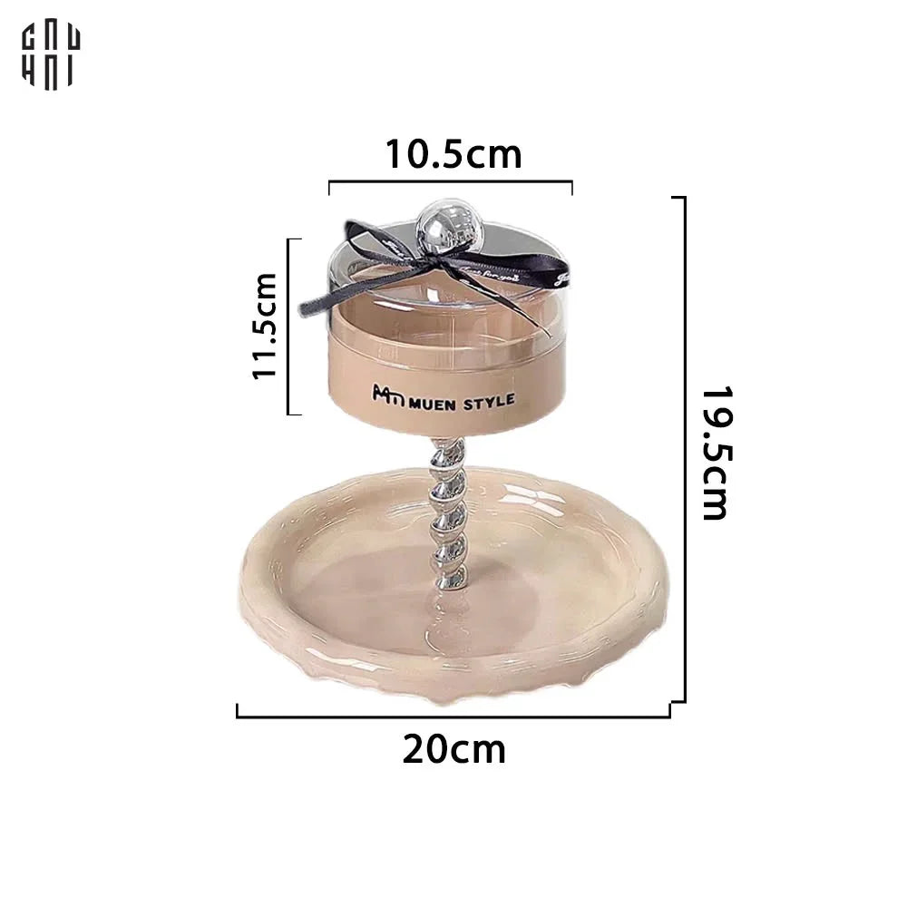 KỆ BÁNH KẸO 2 TẦNG LANEY-CẬU HAI HOME DECOR