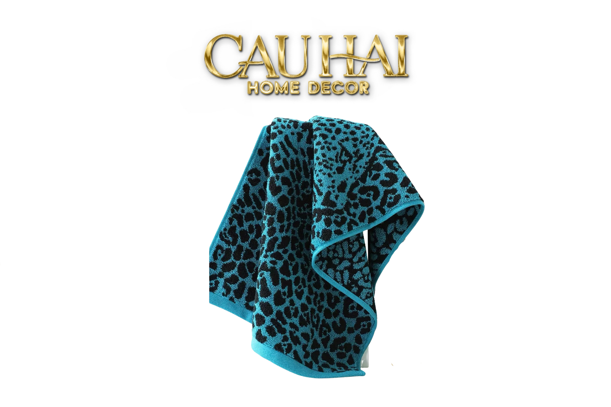 KHĂN TẮM 70X140 - LEOPARD PREMIUM BATH TOWEL-11- Cậu Hai Home Decor