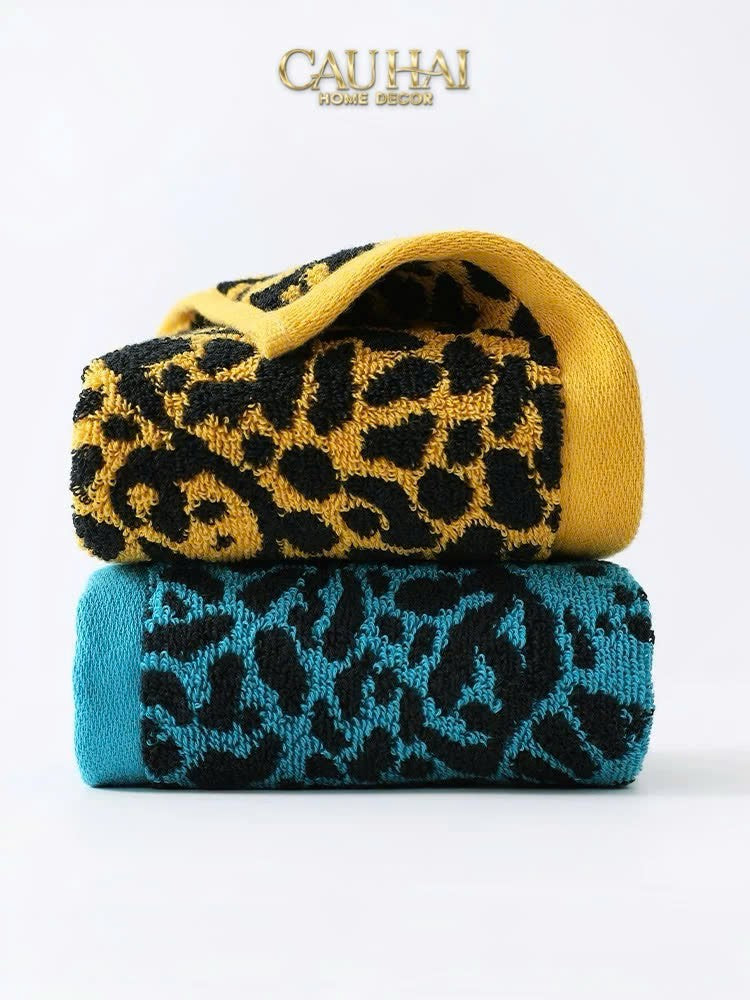 KHĂN TẮM 70X140 - LEOPARD PREMIUM BATH TOWEL-7- Cậu Hai Home Decor