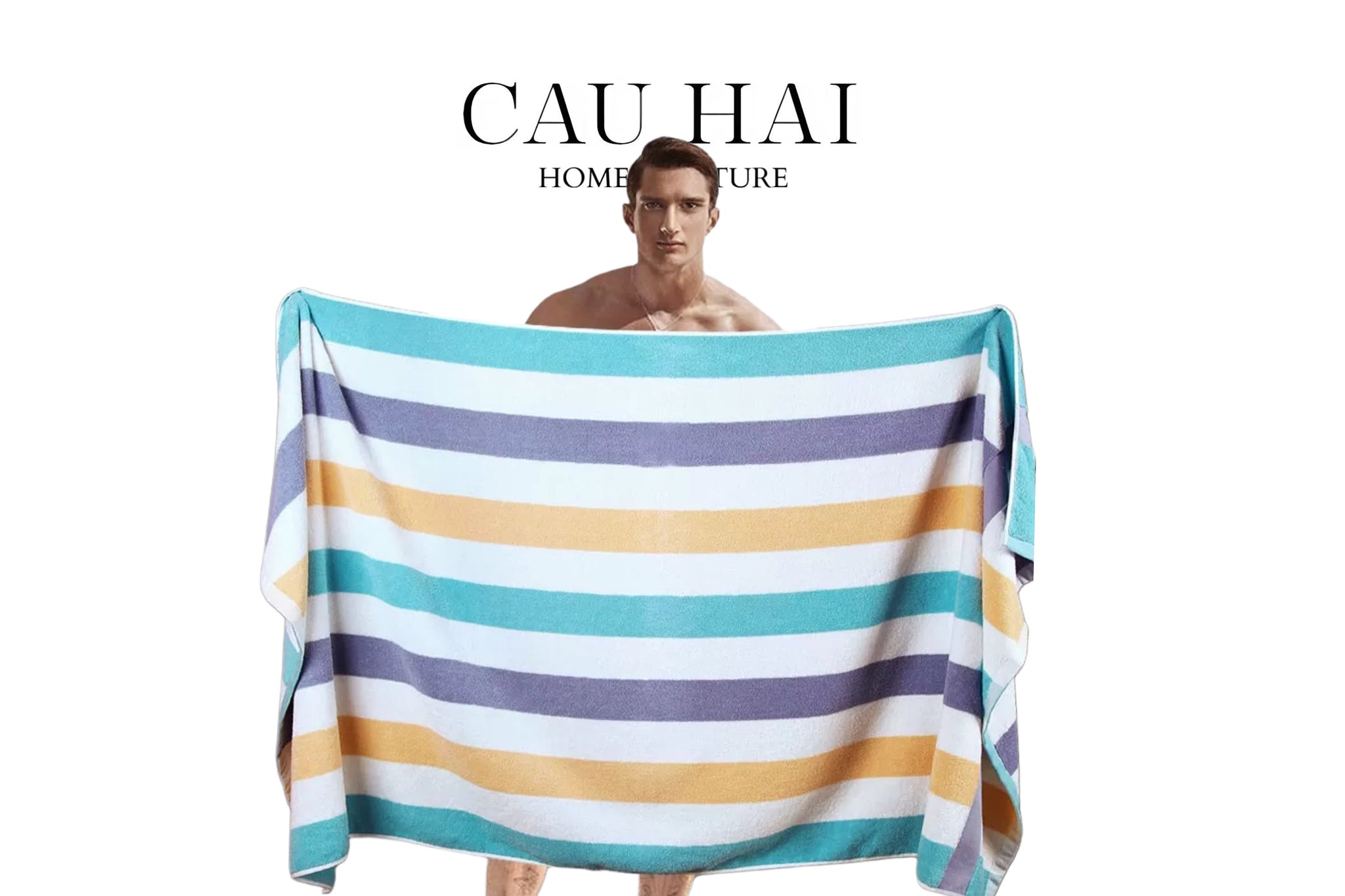 KHĂN TẮM 80X160 - RIVIERA BATH TOWEL-CẬU HAI HOME DECOR
