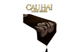 KHĂN TRẢI BÀN - ENIGMA SWAN VELVET TABLE RUNNER 30x220-CẬU HAI HOME DECOR