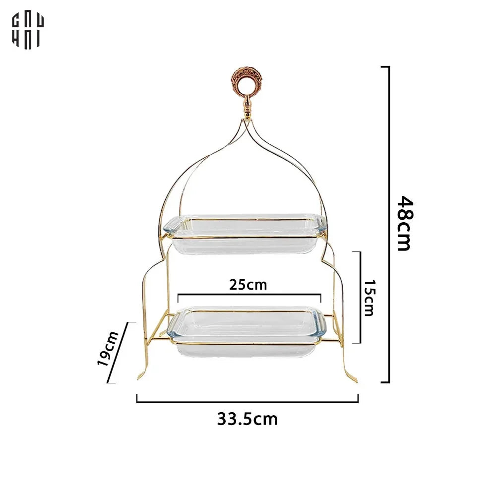 KHAY BÁNH 2 TẦNG LORA