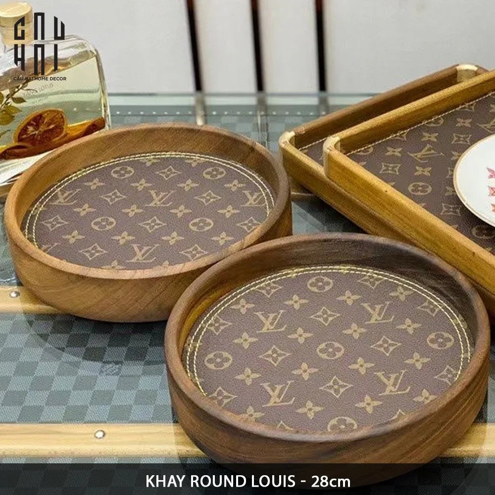 KHAY ROUND LOUIS-CẬU HAI HOME DECOR
