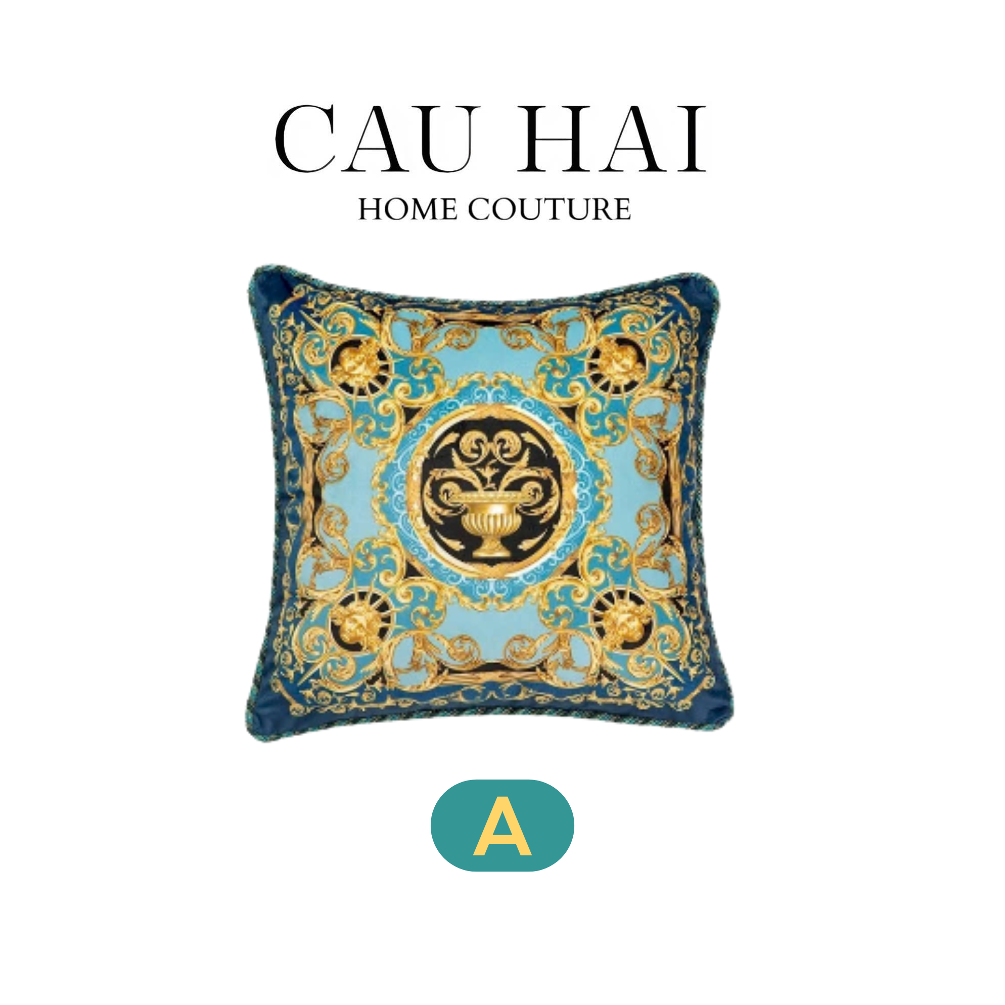 L’ATELIER DU CUSSON - VỎ GỐI NHUNG THE MAGNOLIA AVENUE FW25 - CẬU HAI HOME DECOR
