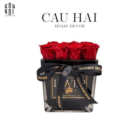 LỌ HOA HỒNG VĨNH CỬU EXPLORER DEAR LOVER - BLACK