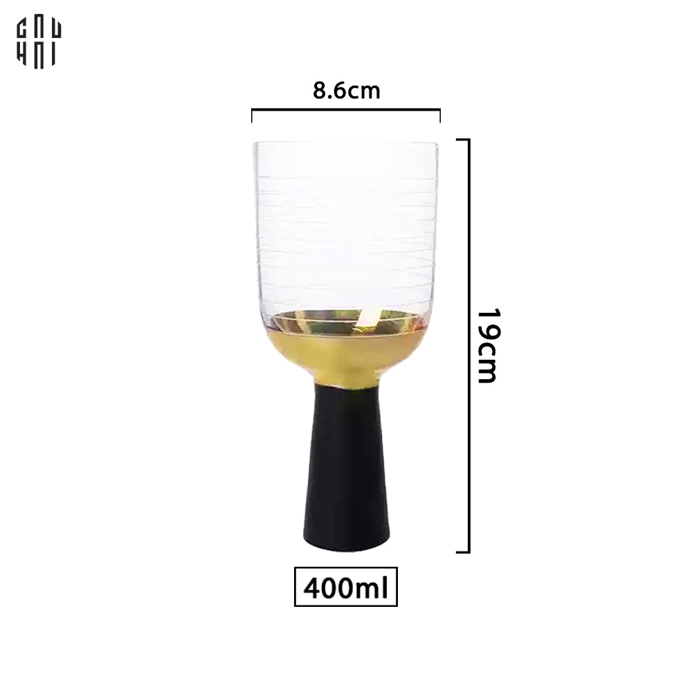 LY RƯỢU VANG GOMEZ - BLACK - CẬU HAI HOME DECOR