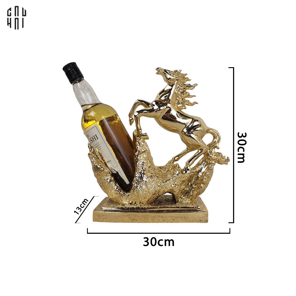 MAISON DE LUXE - ĐẾ RƯỢU ELITE GOLDEN CAVALIER SS25 - CẬU HAI HOME DECOR