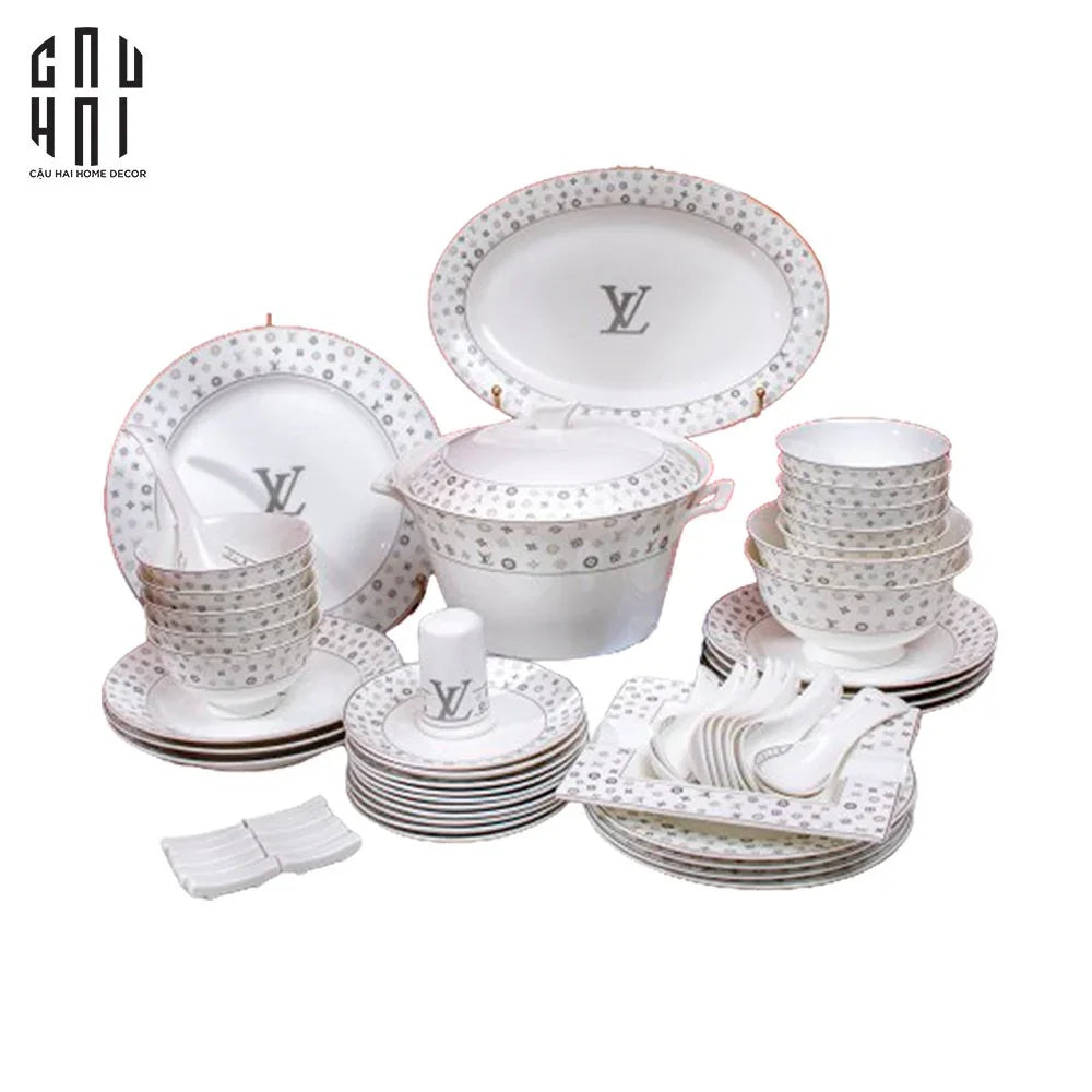 MAISON DE LUXE - SET CHÉN DĨA L'ÉCLAT DE LOUIS 58PCS SS25