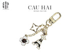 MÓC KHOÁ - CHARM TÚI LOUIS V. FLEUR DE PARIS-CẬU HAI HOME DECOR