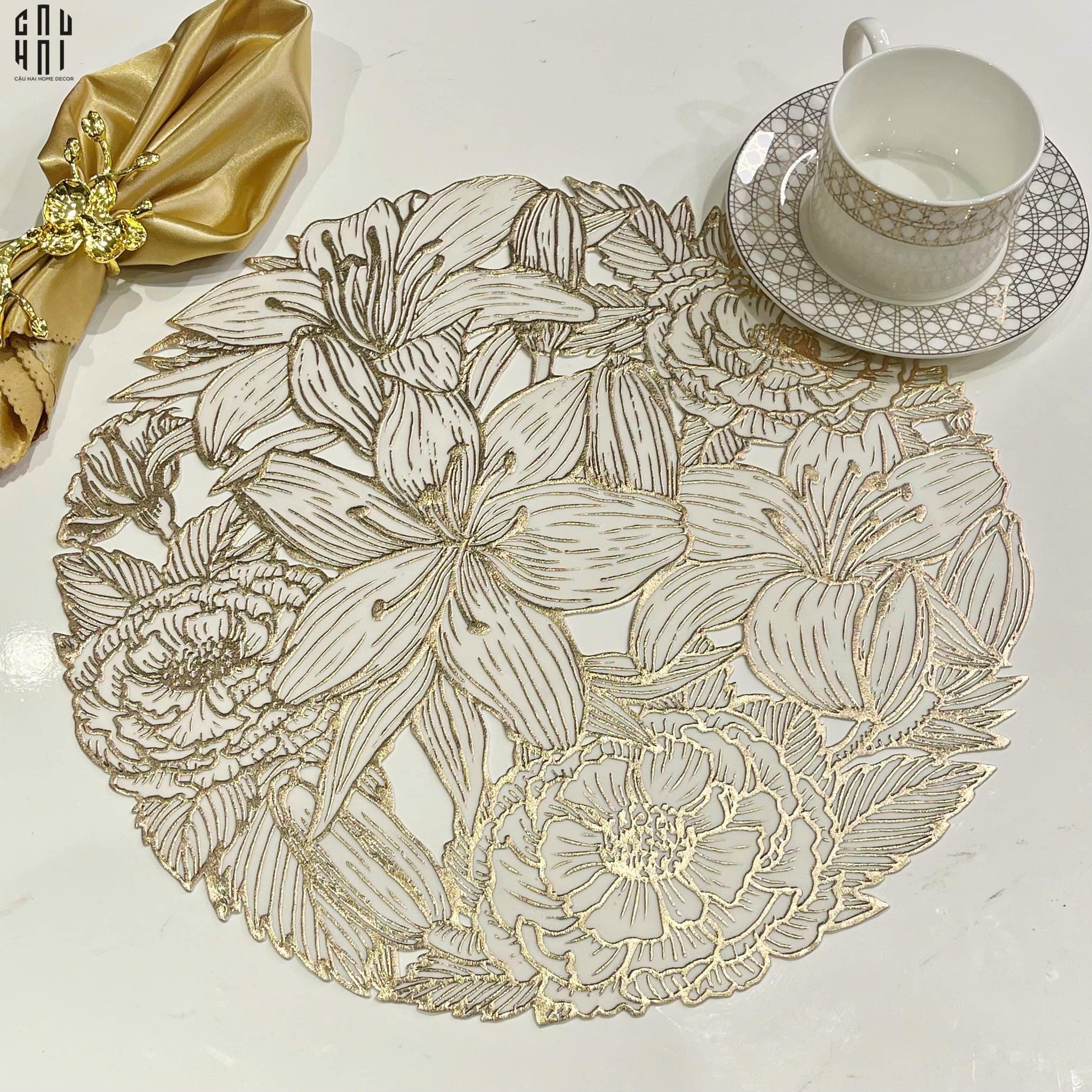 SET 2 MIẾNG LÓT - PLACEMAT AURELIAN 2PCS-CẬU HAI HOME DECOR