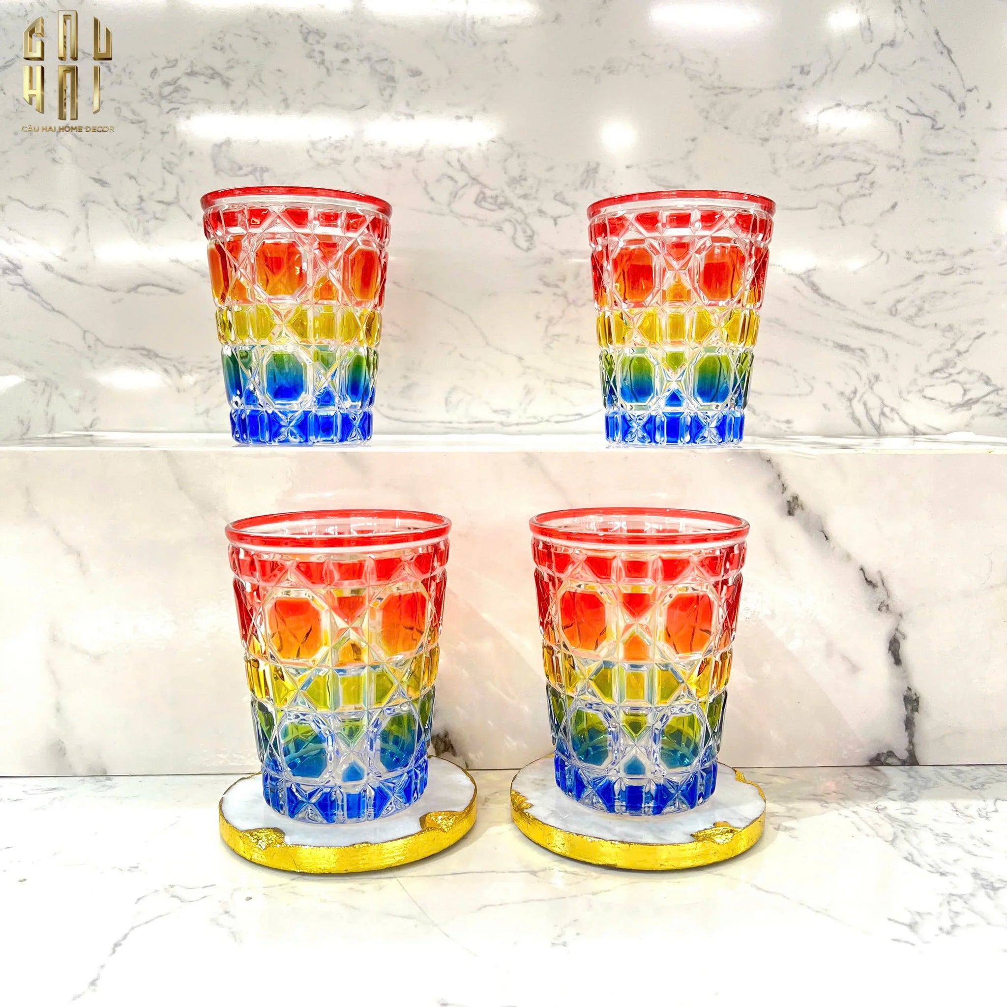 SET 4 LY D.O COLOURFUL SS22-CẬU HAI HOME DECOR