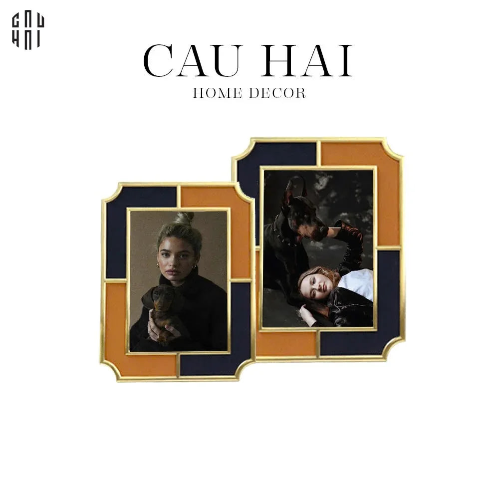 SET KHUNG ẢNH DA LEATHER ATERLIER PREMIUM