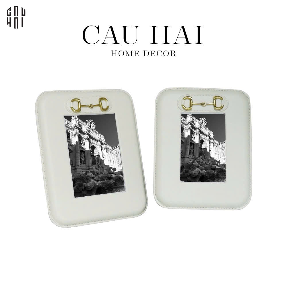 SET KHUNG ẢNH DA LEATHER HINO - CẬU HAI HOME DECOR