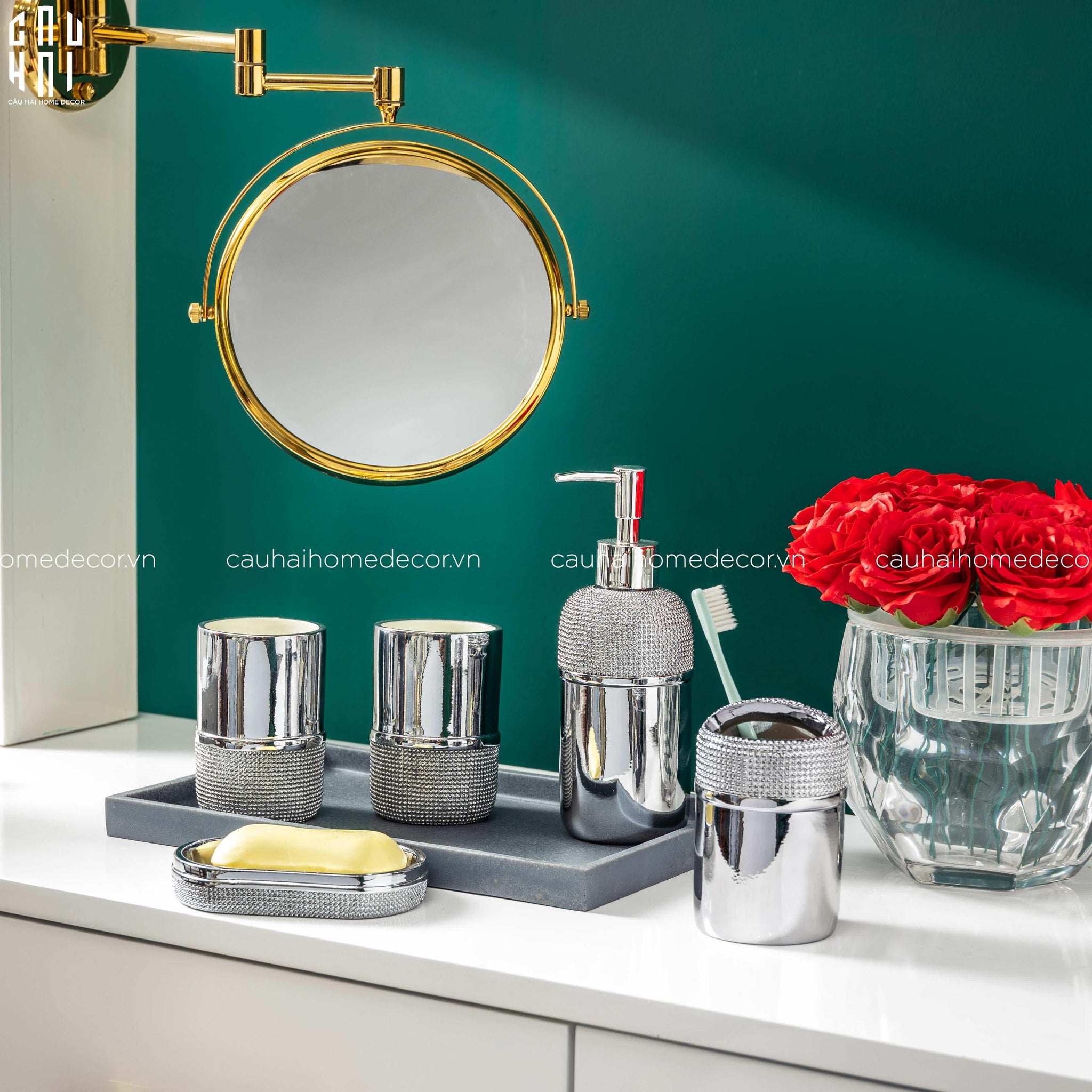 SET NHÀ TẮM PLATINUM-CẬU HAI HOME DECOR