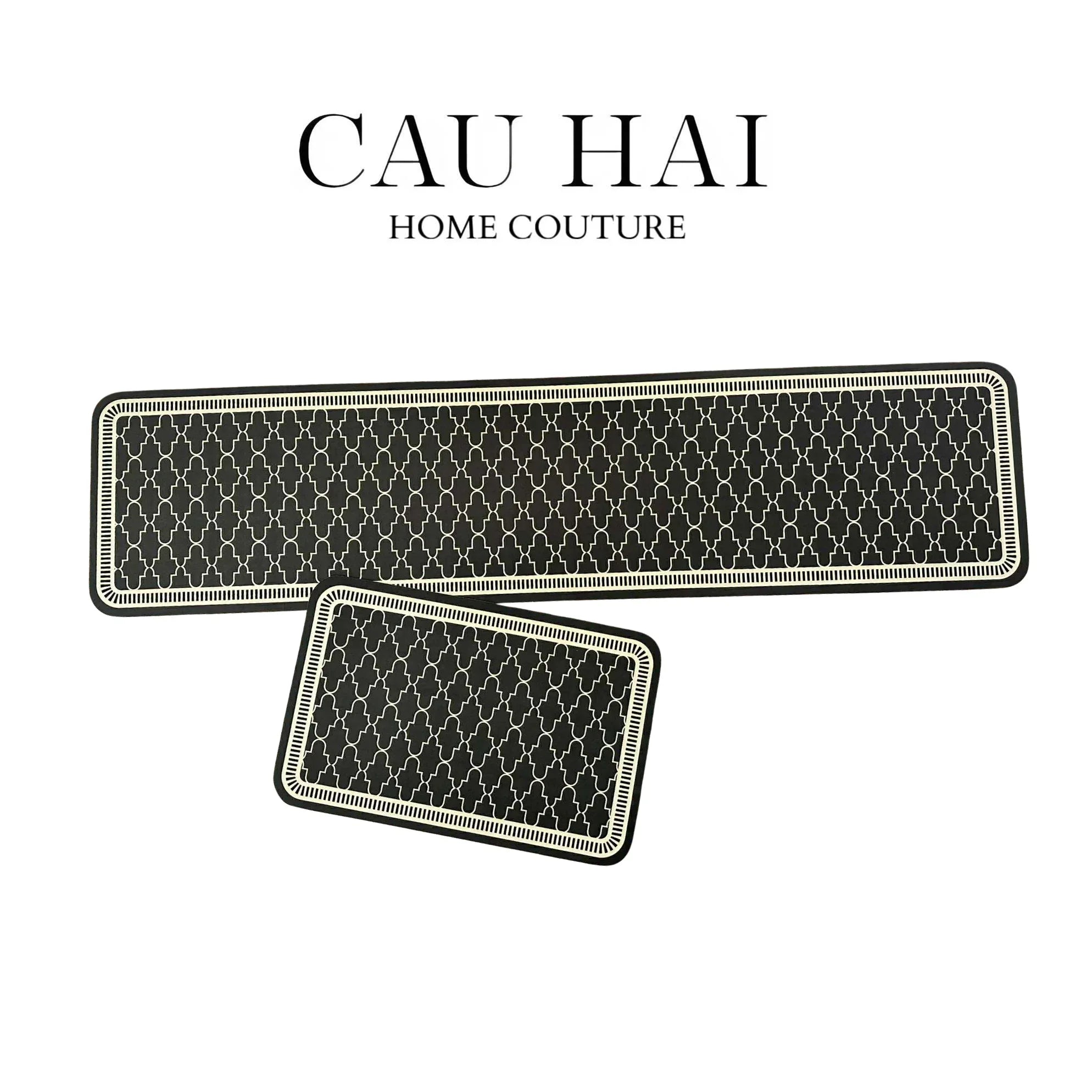 SET THẢM BẾP MICROFIBER 180 - ATHENA TRELLIS