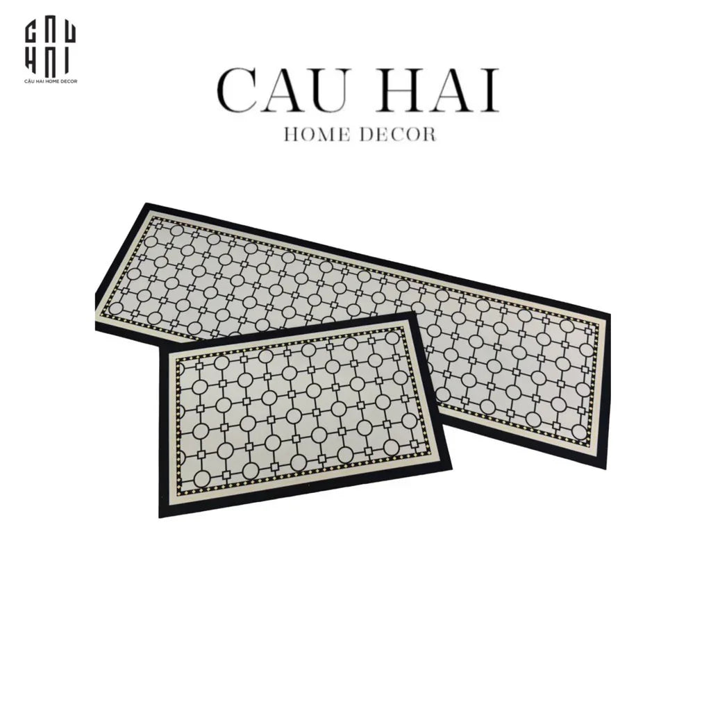 SET THẢM BẾP MICROFIBER AVALON INDOCHINE 1M6