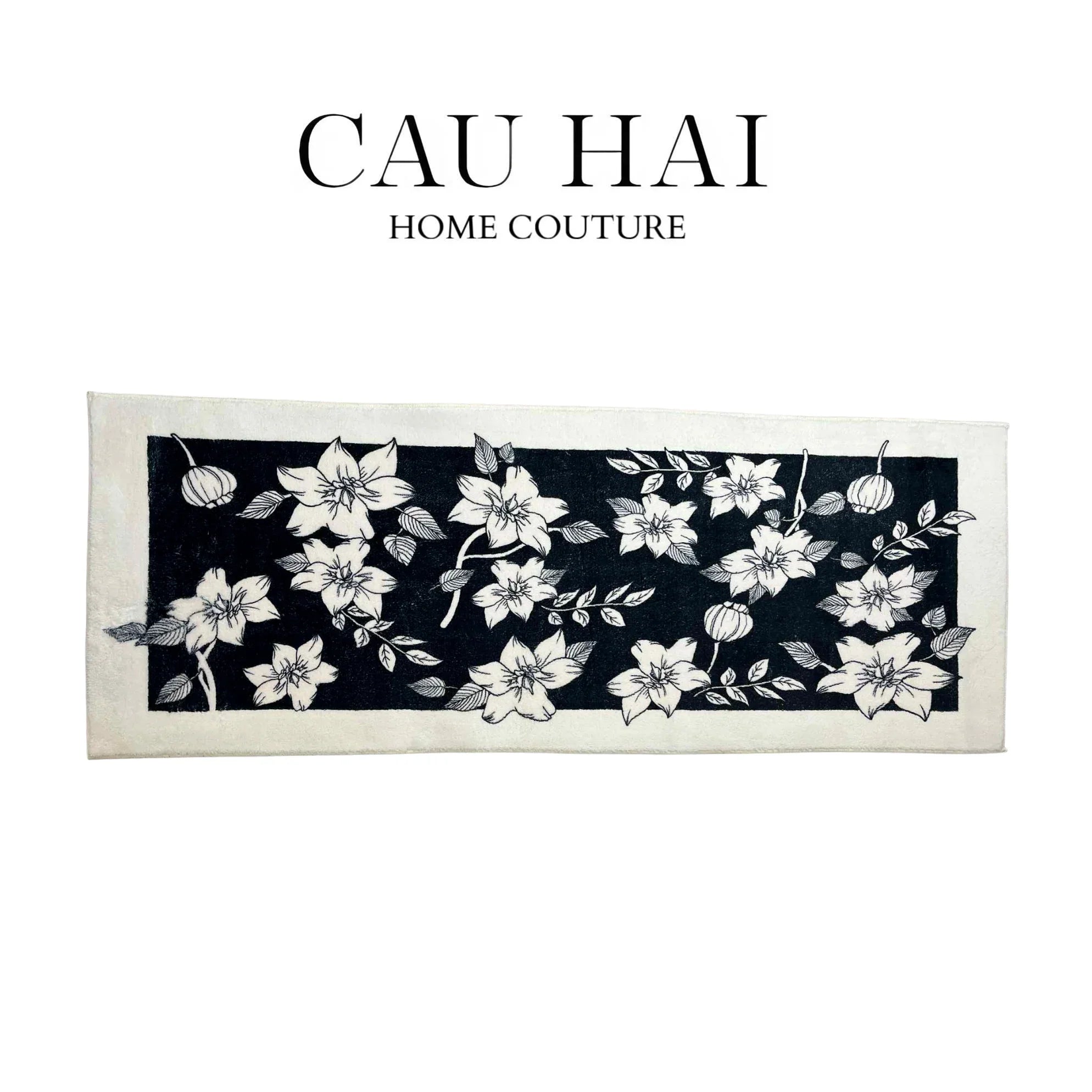 THẢM BED DỆT KIM 60X160 NOCTURNE FLORALE