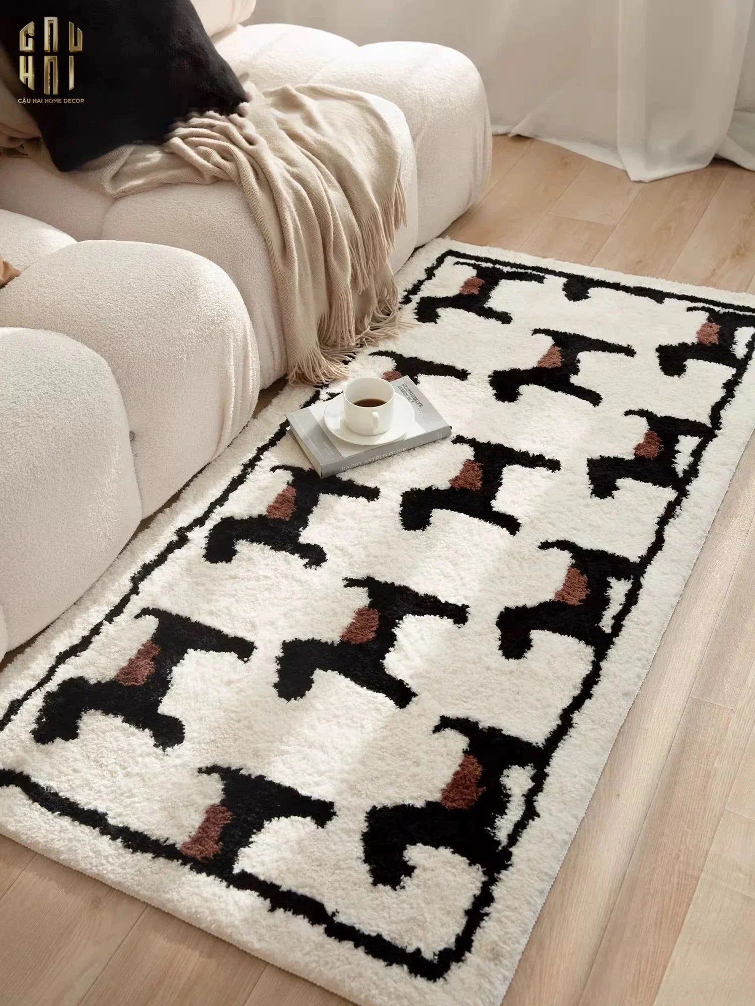 THẢM BED DỆT KIM 80X160 - NOBLE CANICHE - BED CARPET