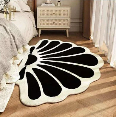 THẢM BED LÔNG DỆT SHELL BLOOM 80x120cm