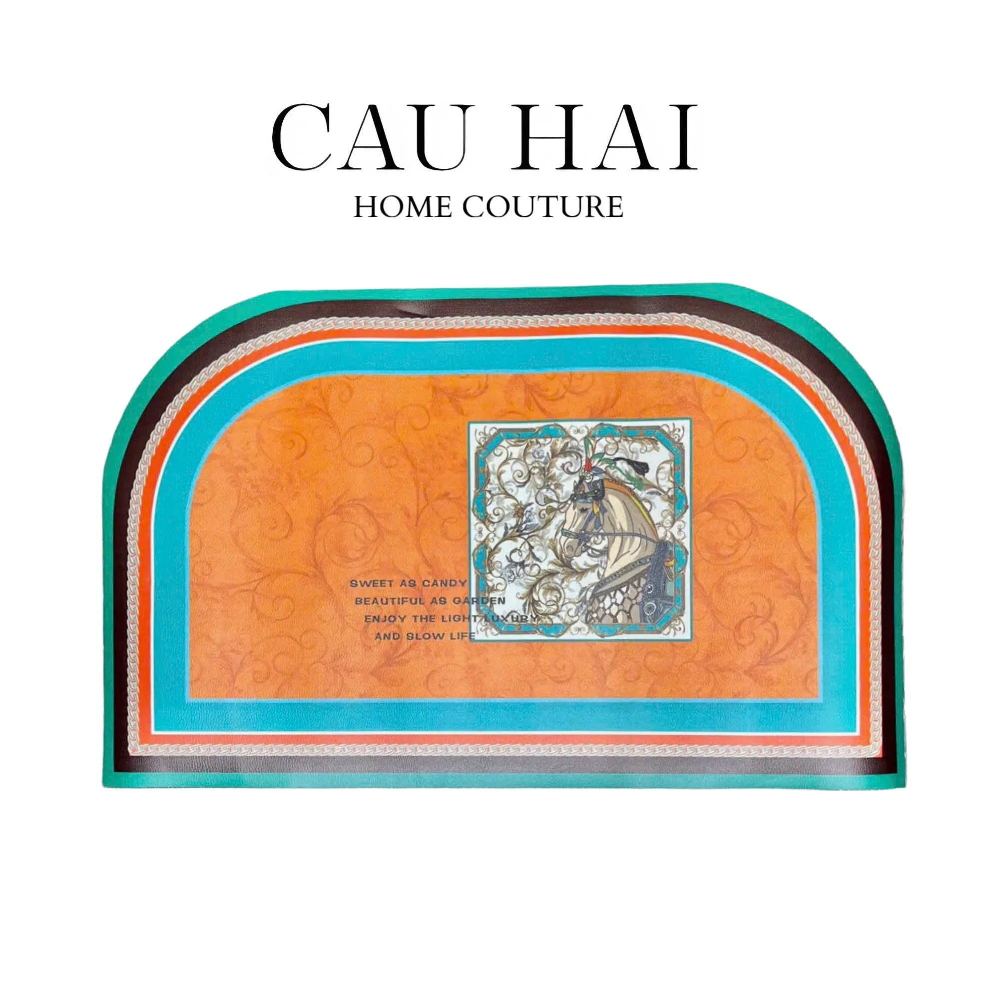 THẢM CỬA DA 50x80 - FLEUR DE CHEVAL