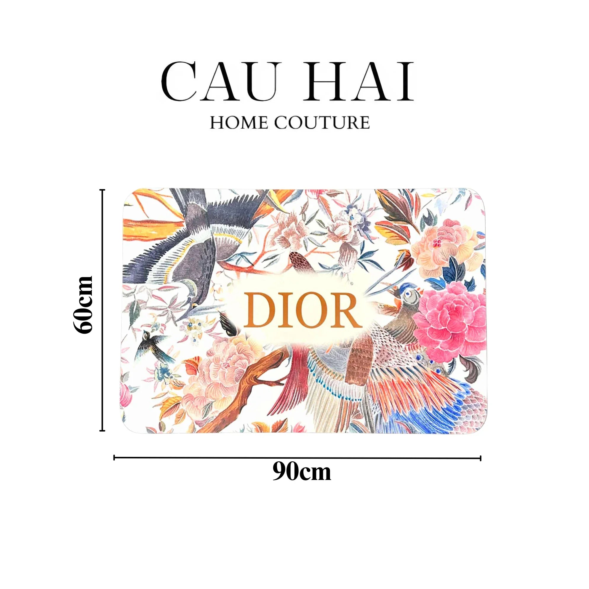 THẢM CỬA DA 60X90 - JARDIN BY D.O
