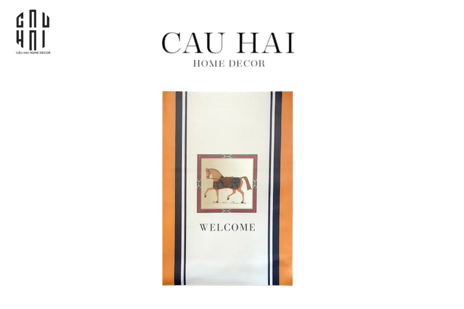 THẢM CỬA DA 80x120 - ROYALE CAVALIER - LIGHT ORANGE