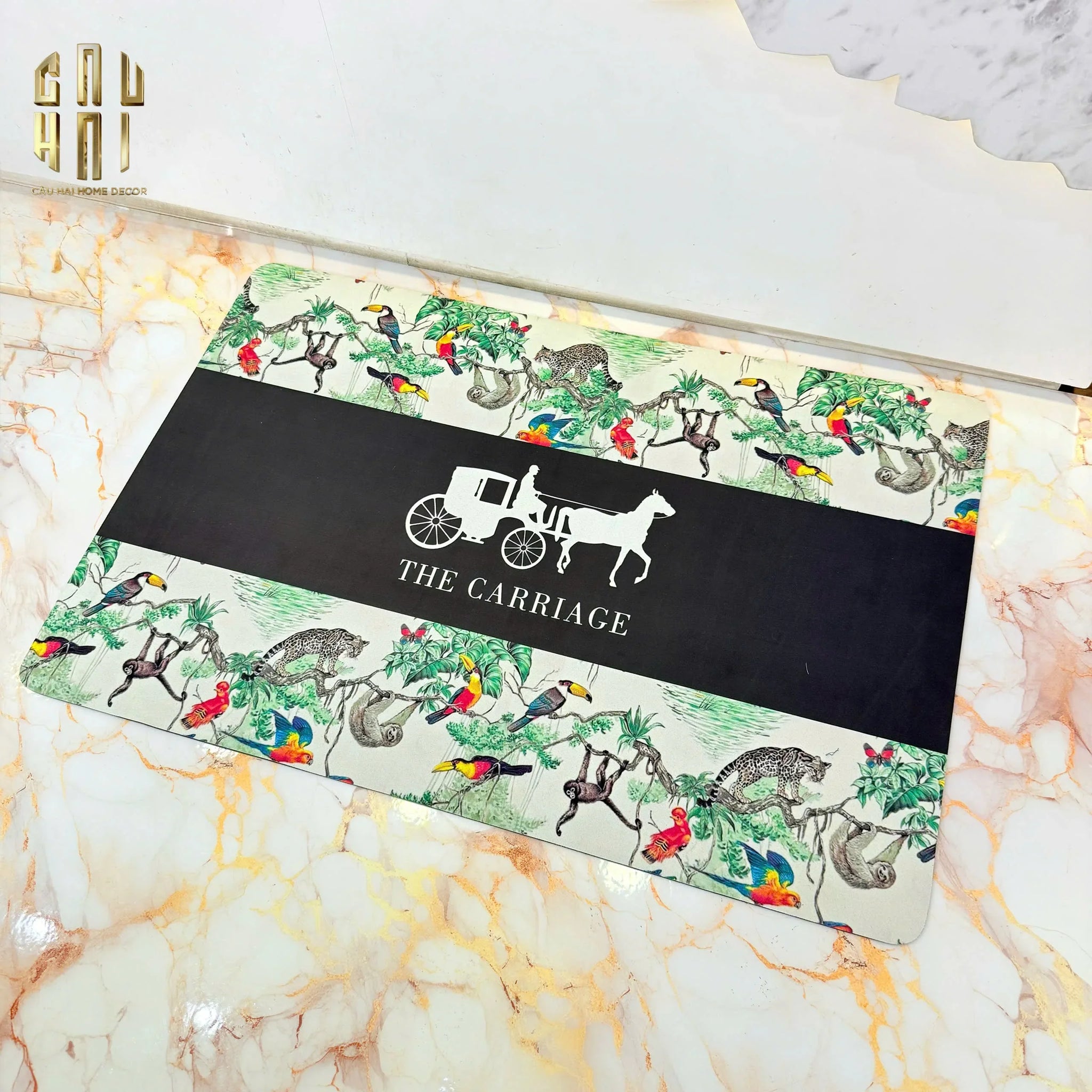 THẢM CỬA MICROFIBER 60X90 THE CARRIAGE FW25