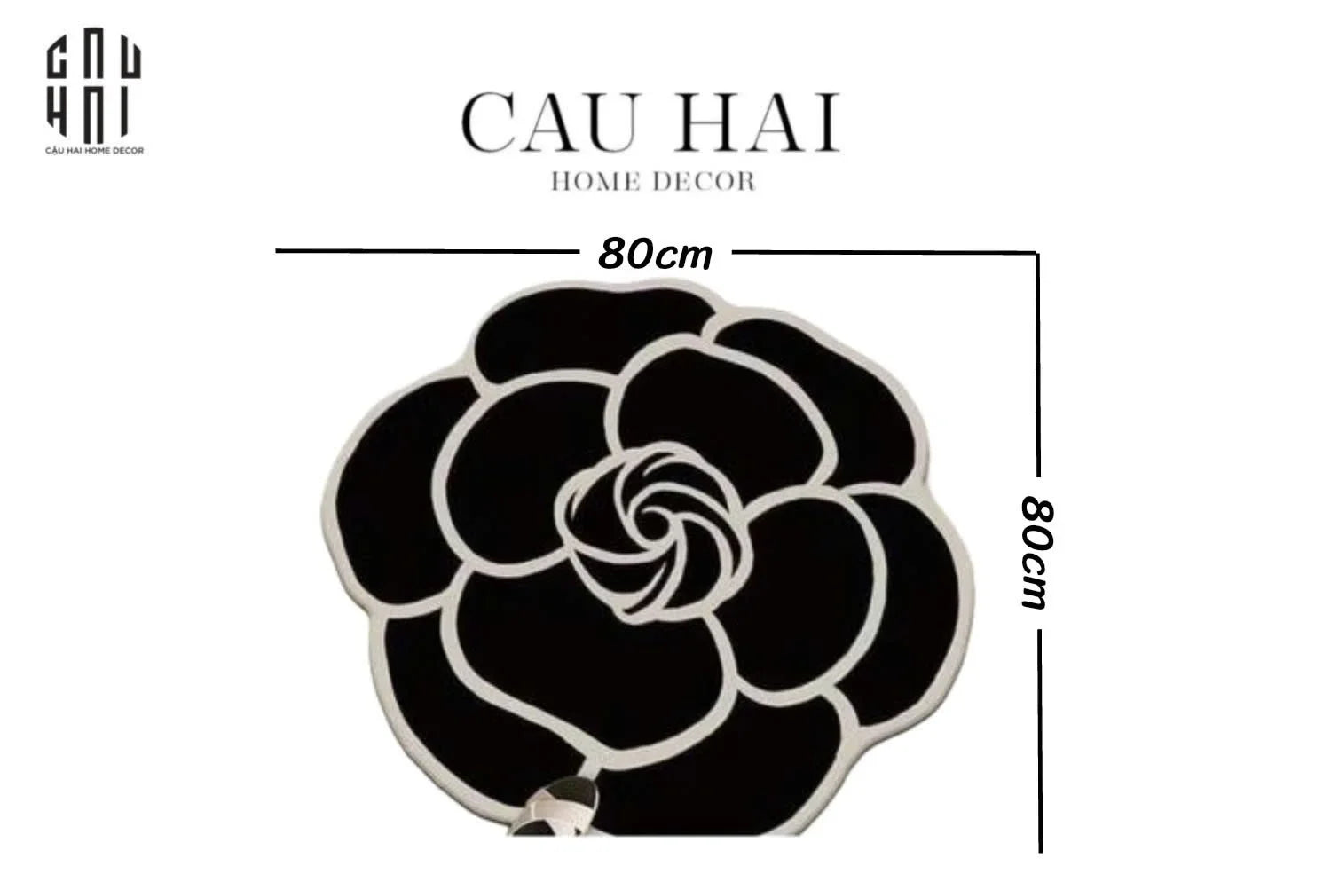 THẢM CỬA MICROFIBER - 80x80 EBON ROSE - DOOR MAT