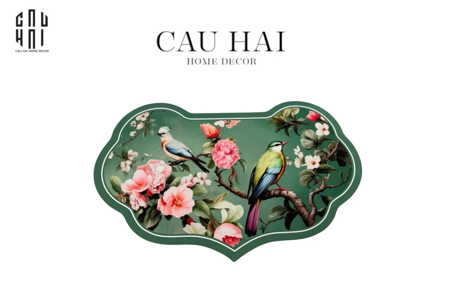THẢM CỬA MICROFIBER - DOOR MAT - 50x80 LỤC UYỂN-CẬU HAI HOME DECOR