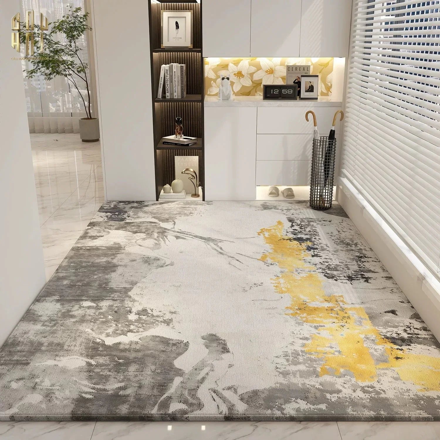 THẢM CỬA NHUNG BỈ 100X140 - ASHTON GOLD DUST - DOOR MAT
