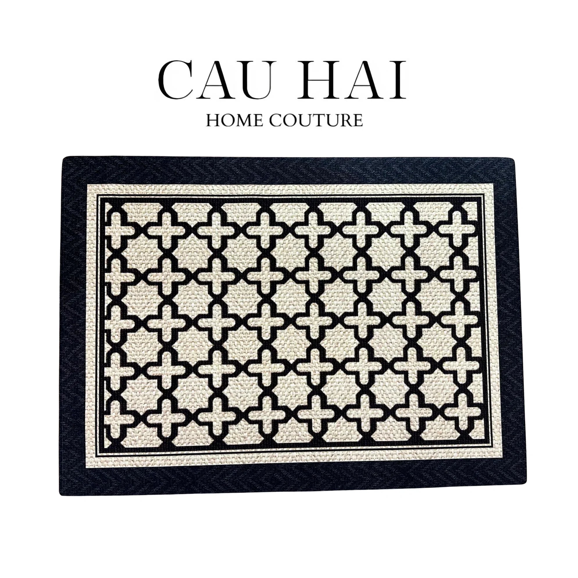 THẢM CỬA NHUNG BỈ 100x140 URBAN HERRINGBONE