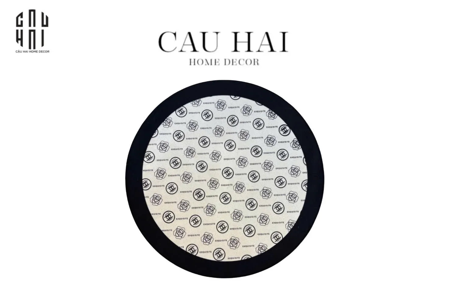 THẢM TRÒN NHUNG BỈ D100 - ROUND CARPET CAMELIÁ CODEZ
