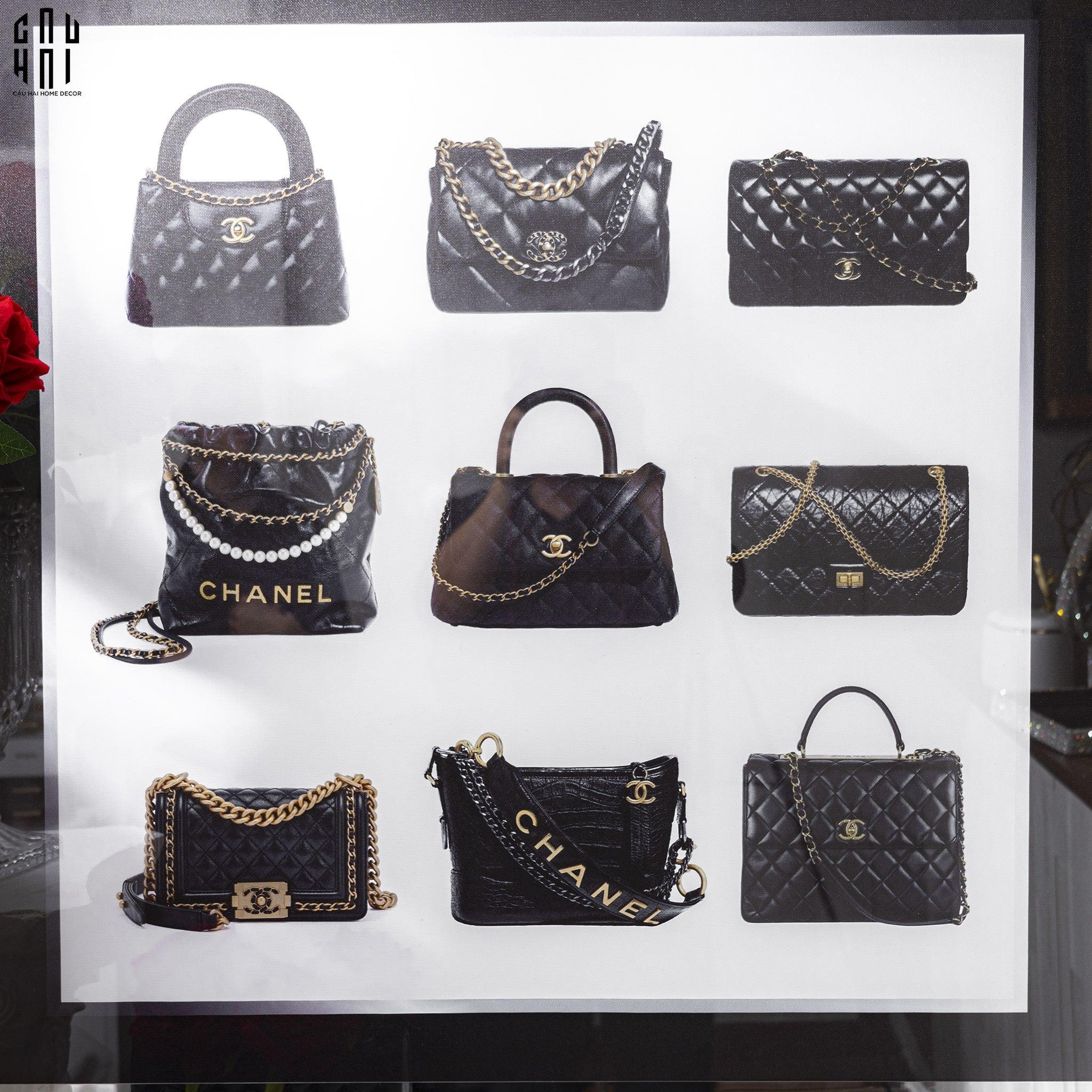 TRANH CANVAS CAO CẤP C TIMELESS FLAGBAG LUXURY 90X90CM-CẬU HAI HOME DECOR