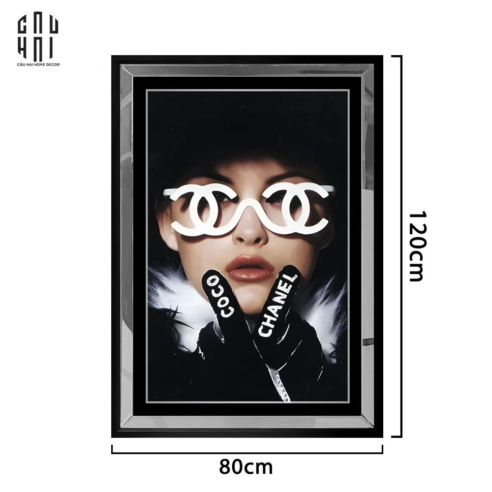 TRANH CANVAS CAO CẤP CHARMING 80X120CM-CẬU HAI HOME DECOR